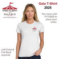 Gala T-Shirt 2025 - BC3001 BELLA+CANVAS ® Unisex Jersey Short Sleeve Tee