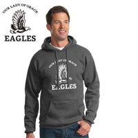 OLG Noblesville - PC78H Port & Company® Core Fleece Pullover Hooded Sweatshirt