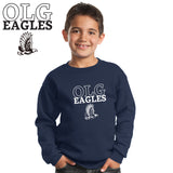 OLG Noblesville - PC90Y Port & Company® Youth Core Fleece Crewneck Sweatshirt